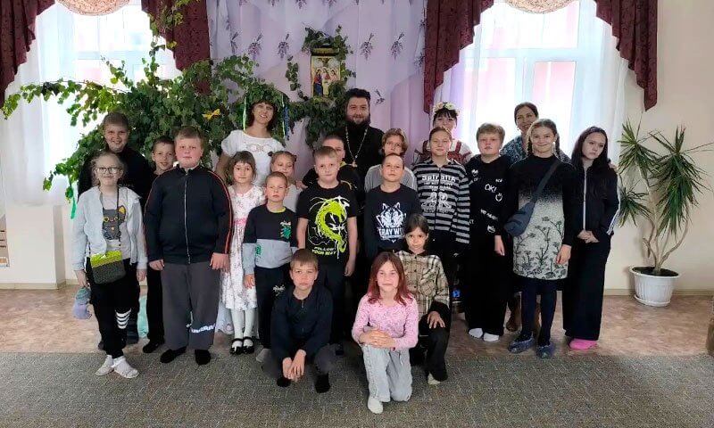 День Святой Троицы в кризисном центре «С верой в жизнь!»